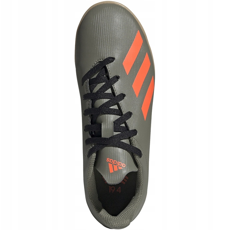 Verde adidas X 19.4 In Junior botas de fútbol EF8379 1