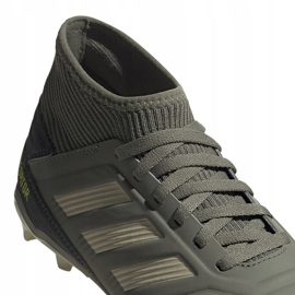 Botas de fútbol adidas Predator 19.3 Fg Jr EF8215 gris 4