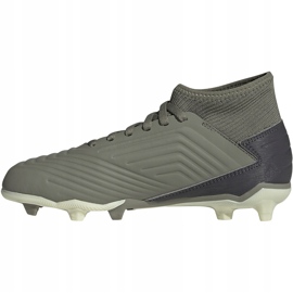 Botas de fútbol adidas Predator 19.3 Fg Jr EF8215 gris 2
