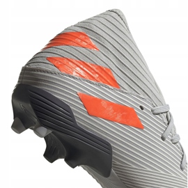 Zapatillas de fútbol Adidas Nemeziz 19.3 Fg grises EF8287 4