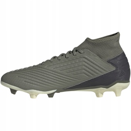 Botas de fútbol adidas Predator 19.3 Fg EF8208 gris gris 2
