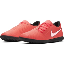 Zapatos de fútbol Nike Phantom Venom Club Tf AO0579 810 blanco, naranja (salmón) naranja 3