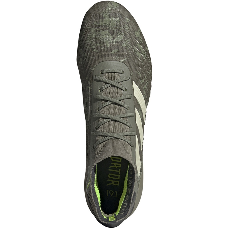 Botas de fútbol adidas Predator 19.1 Fg EF8205 gris gris 1