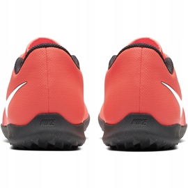 Zapatos de fútbol Nike Phantom Venom Club Tf AO0579 810 blanco, naranja (salmón) naranja 4