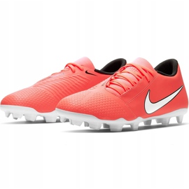 Zapatos de fútbol Nike Phantom Venom Club Fg AO0577 810 multicolor naranja 3