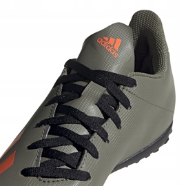 Verde Zapatillas de fútbol adidas X 19.4 Tf Jr EF8378 3