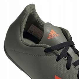 Botas de fútbol adidas X 19.4 FxG Jr verdes EF8377 multicolor gris 4