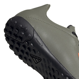Verde Zapatillas de fútbol adidas X 19.4 Tf Jr EF8378 4