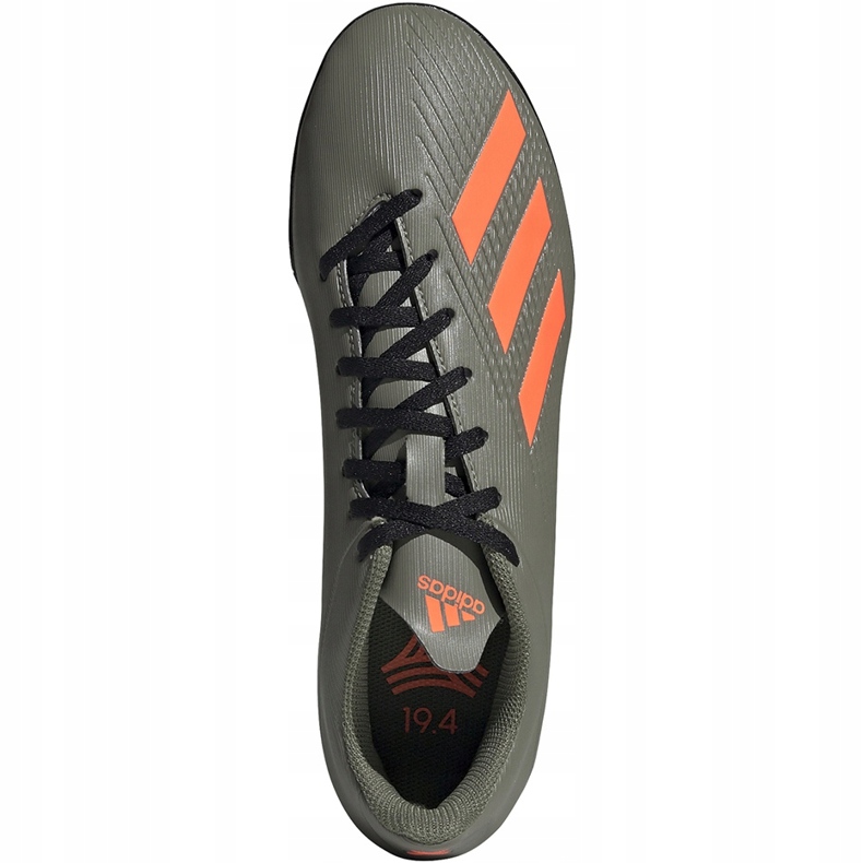 Verde Zapatos de fútbol adidas X 19.4 Tf EF8370 gris 1