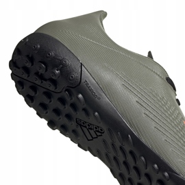 Verde Zapatos de fútbol adidas X 19.4 Tf EF8370 gris 4