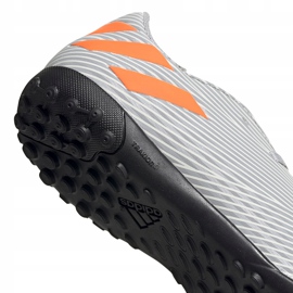 Zapatillas de fútbol Adidas Nemeziz 19.4 Tf Jr grises EF8306 multicolor 4