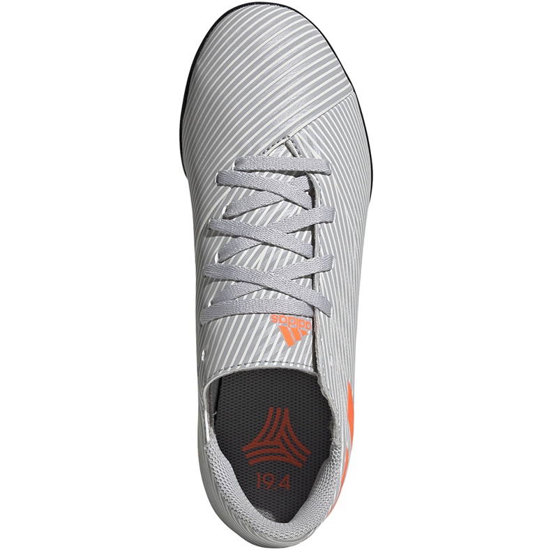 Zapatillas de fútbol Adidas Nemeziz 19.4 Tf Jr grises EF8306 multicolor 1