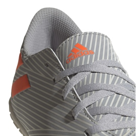 Adidas Nemeziz 19.4 In Jr gris zapatos de fútbol EF8307 multicolor 4