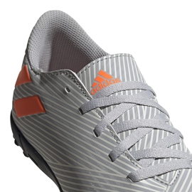 Zapatillas de fútbol Adidas Nemeziz 19.4 Tf Jr grises EF8306 multicolor 3