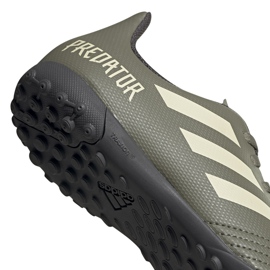 Botas de fútbol adidas Predator 19.4 Tf Jr EF8222 multicolor verde 4