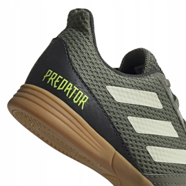 Botas de fútbol adidas Predator 19.4 In Junior khaki EF8224 verde verde 4