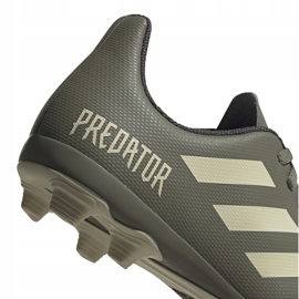 Botas de fútbol adidas Predator 19.4 FxG Jr EF8221 multicolor gris 4