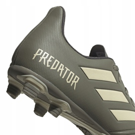 Botas de fútbol adidas Predator 19.4 FxG EF8211 azul marino gris 4