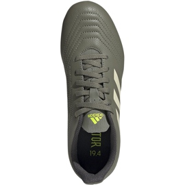 Botas de fútbol adidas Predator 19.4 FxG Jr EF8221 multicolor gris 1
