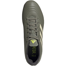 Botas de fútbol adidas Predator 19.4 FxG EF8211 azul marino gris 1