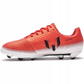 Botas de fútbol adidas Messi 16.1 Fg Jr BA9142 multicolor rojo 2