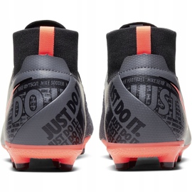 Zapatillas de fútbol Nike Phantom Vsn Academy Df FG / MG Jr AO3287 080 multicolor negro 4