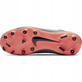 Zapatillas de fútbol Nike Phantom Vsn Academy Df FG / MG Jr AO3287 080 multicolor negro 6