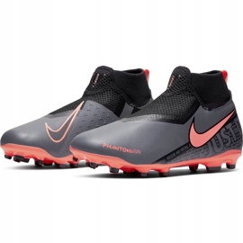 Zapatillas de fútbol Nike Phantom Vsn Academy Df FG / MG Jr AO3287 080 multicolor negro 3