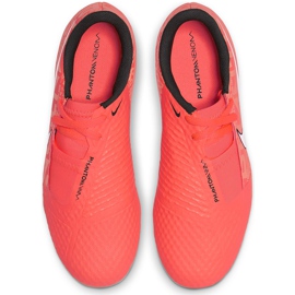 Zapatos de fútbol Nike Phantom Venom Academy Fg Jr AO0362 810 naranja naranja 1