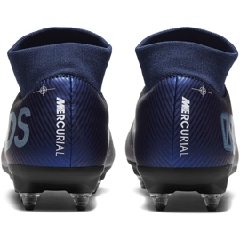 Calzado de fútbol Nike Mercurial Superfly 7 Academy Mds Sg Pro Ac CK0014 401 azul marino azul marino 4
