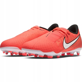 Zapatos de fútbol Nike Phantom Venom Academy Fg Jr AO0362 810 naranja naranja 3
