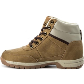 Zapatos para niños Kappa Bright Mid T, marrón claro 260239T 4141 2