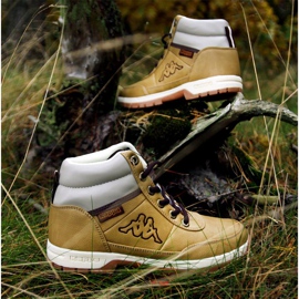 Zapatos para niños Kappa Bright Mid T, marrón claro 260239T 4141 6