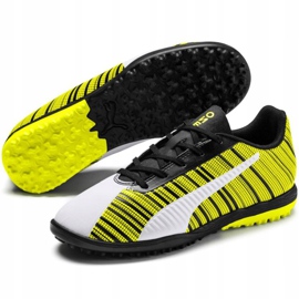 Zapatos de fútbol Puma One 5.4 Tt Junior amarillo-blanco-negro 105662 03 multicolor 3