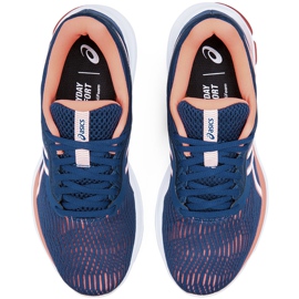 Zapatillas de mujer Asics Gel-Pulse azul marino-melocotón 1012A467 401 naranja 1