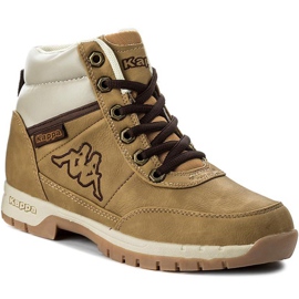 Zapatos para niños Kappa Bright Mid T, marrón claro 260239T 4141 3