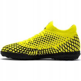 Botas de fútbol Puma Future 4.4 Tt Junior amarillo-negro 105699 03 2