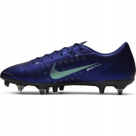 Calzado de fútbol Nike Mercurial Vapor 13 Academy Mds SG-PRO CJ9986 401 azul azul marino 2