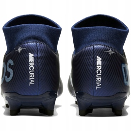 Calzado de fútbol Nike Mercurial Superfly 7 Academy Mds FG / MG BQ5427 401 azul azul 4