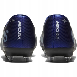 Calzado de fútbol Nike Mercurial Vapor 13 Academy Mds SG-PRO CJ9986 401 azul azul marino 4