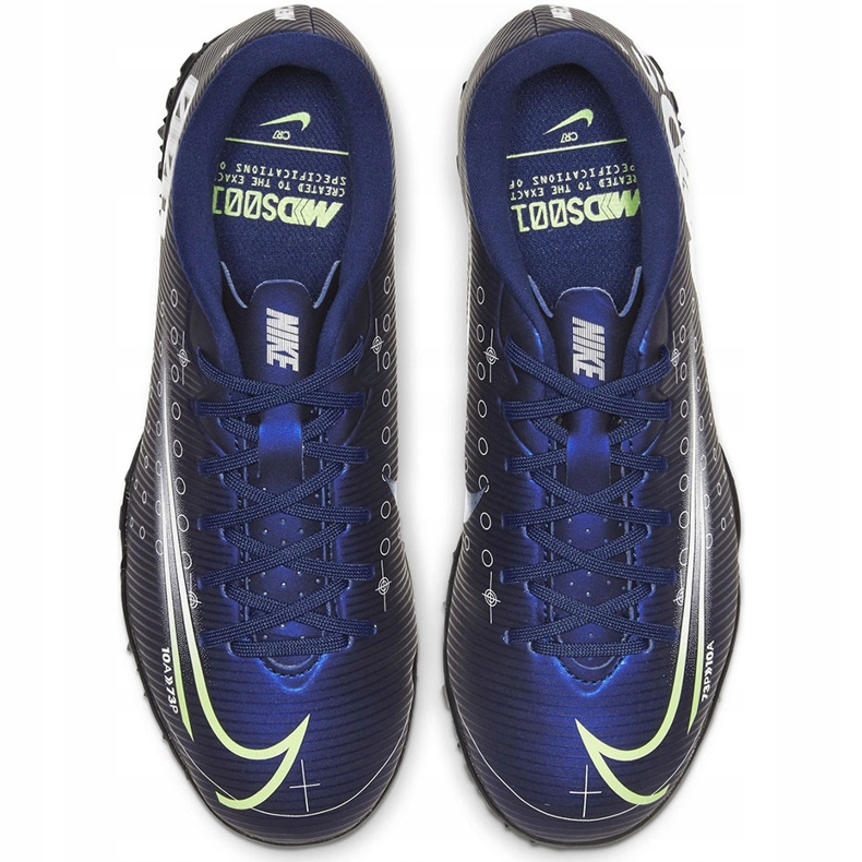 Calzado de fútbol Nike Mercurial Vapor 13 Academy Mds Tf CJ1306 401 azul marino azul marino 1