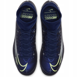 Calzado de fútbol Nike Mercurial Superfly 7 Academy Mds Tf BQ5435 401 azul azul marino 1