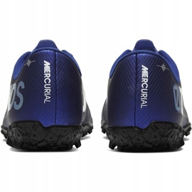 Calzado de fútbol Nike Mercurial Vapor 13 Academy Mds Tf Junior CJ1178 401 azul marino azul marino 4
