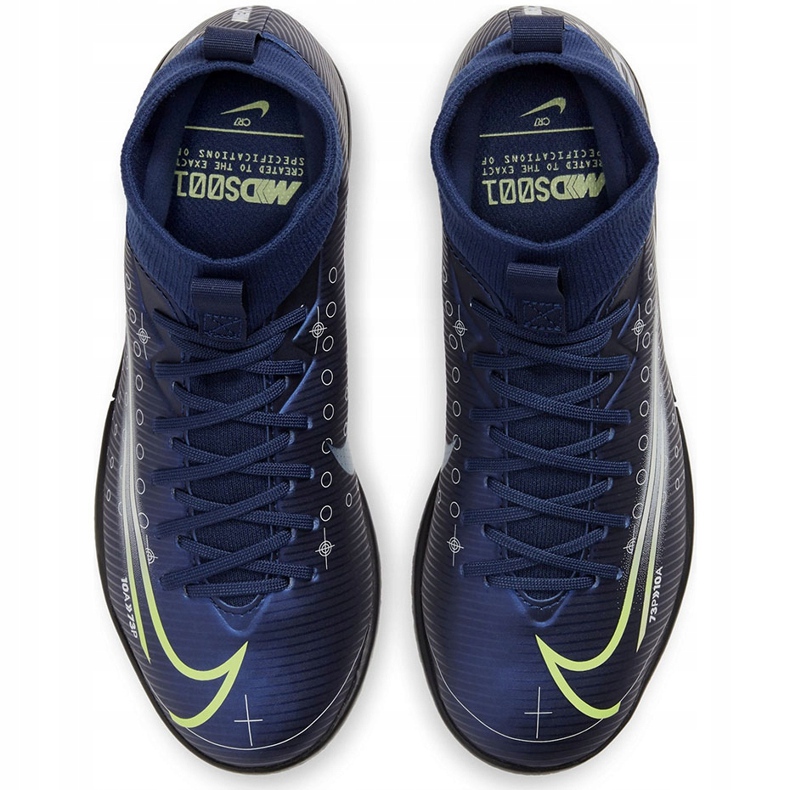 Calzado de fútbol Nike Mercurial Superfly 7 Academy Mds Ic Junior BQ5529 401 azul marino azul marino 1