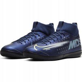 Calzado de fútbol Nike Mercurial Superfly 7 Academy Mds Ic Junior BQ5529 401 azul marino azul marino 3