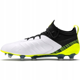 Bota de fútbol Puma One 5.1 Fg Ag amarillo-blanco-negro 105578 03 2