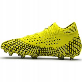 Botas de fútbol Puma Future 4.1 Netfit Fg Ag amarillo-negro 105579 03 2