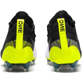 Bota de fútbol Puma One 5.1 Fg Ag amarillo-blanco-negro 105578 03 4