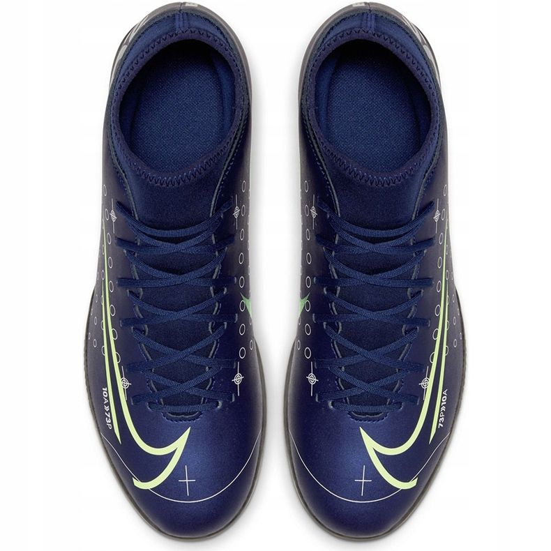 Calzado de fútbol Nike Mercurial Superfly 7 Club Mds Ic Junior BQ5417 401 azul marino azul marino 1