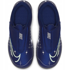 Zapatos de fútbol Nike Mercurial Vapor 13 Club Mds Tf Ps (V) Junior CJ1180 401 azul marino azul marino 1